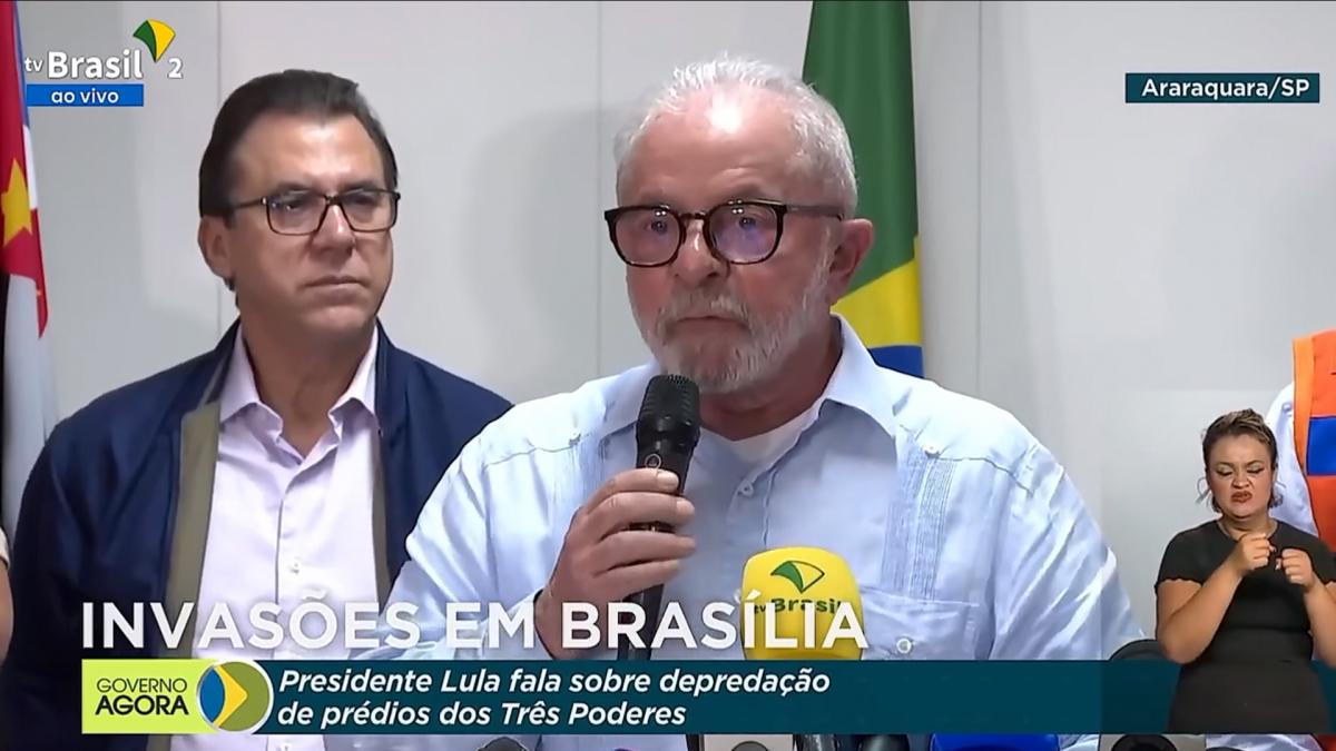 Lula decretó la intervención federal de los organismos de seguridad en Brasilia