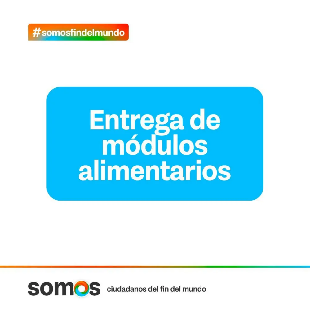 Cronograma de entrega de módulos alimentarios del mes de junio