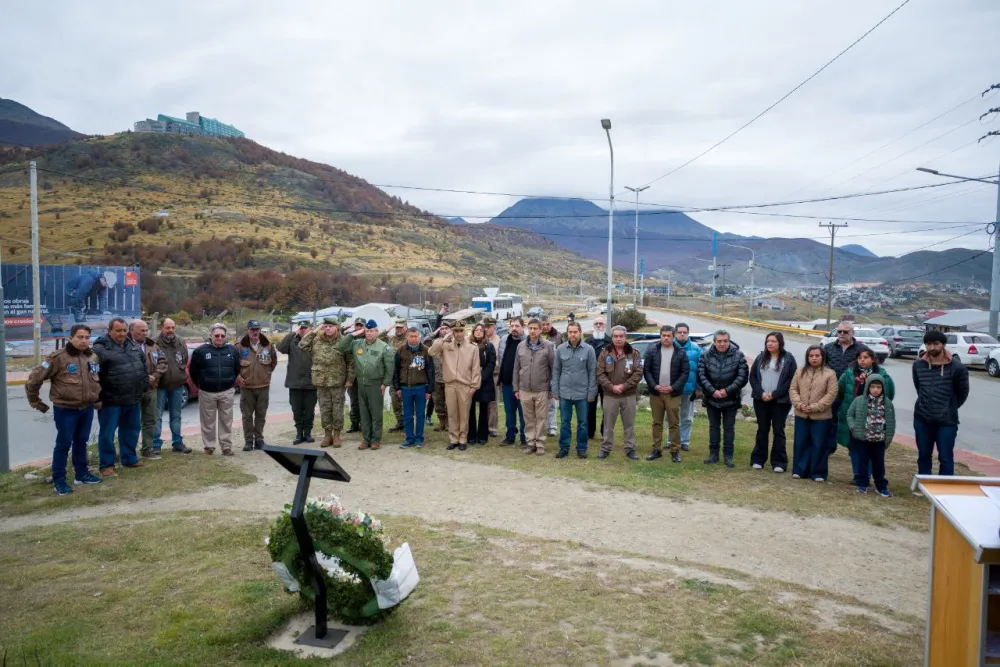 La Municipalidad de Ushuaia conmemoró el "Día del Veterano de Guerra Fueguino"