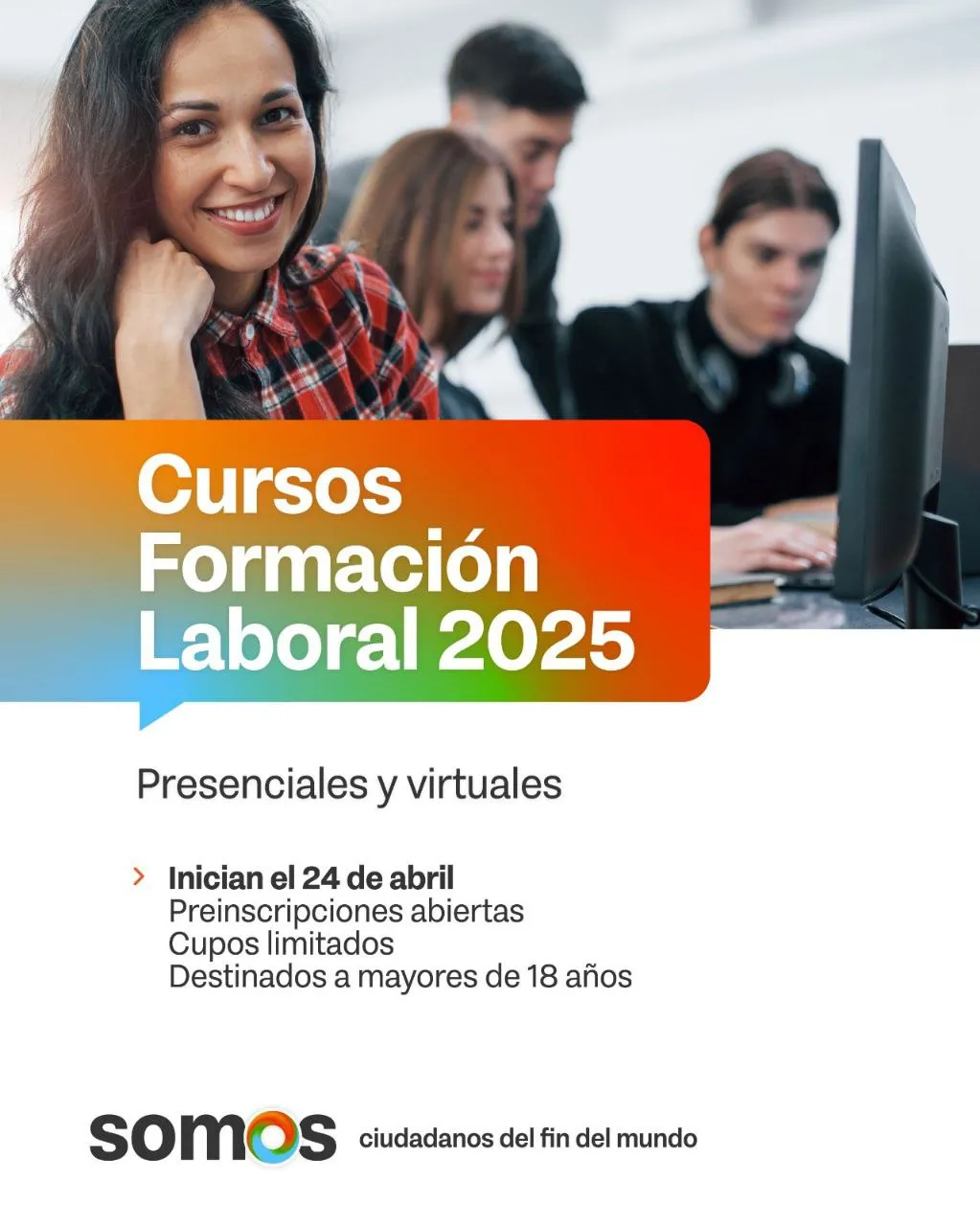 Se extiende la preinscripción para cursos de modalidad presencial y virtual