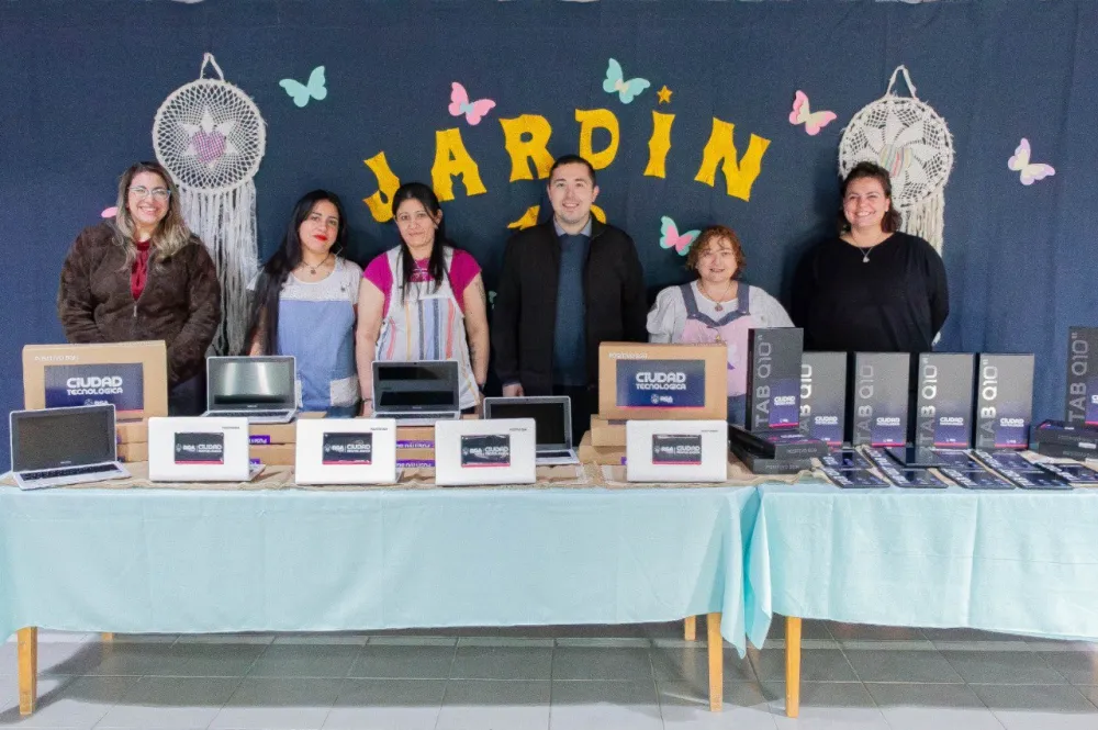 Río Grande: El Jardín N°12 se suma a la red de Nodos de Inclusión Tecnológica