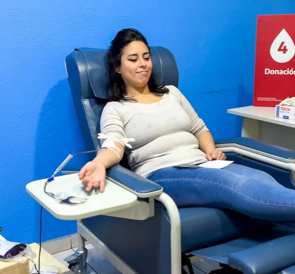 Vecinos y vecinas se sumaron a una jornada de donación voluntaria de sangre en Río Grande