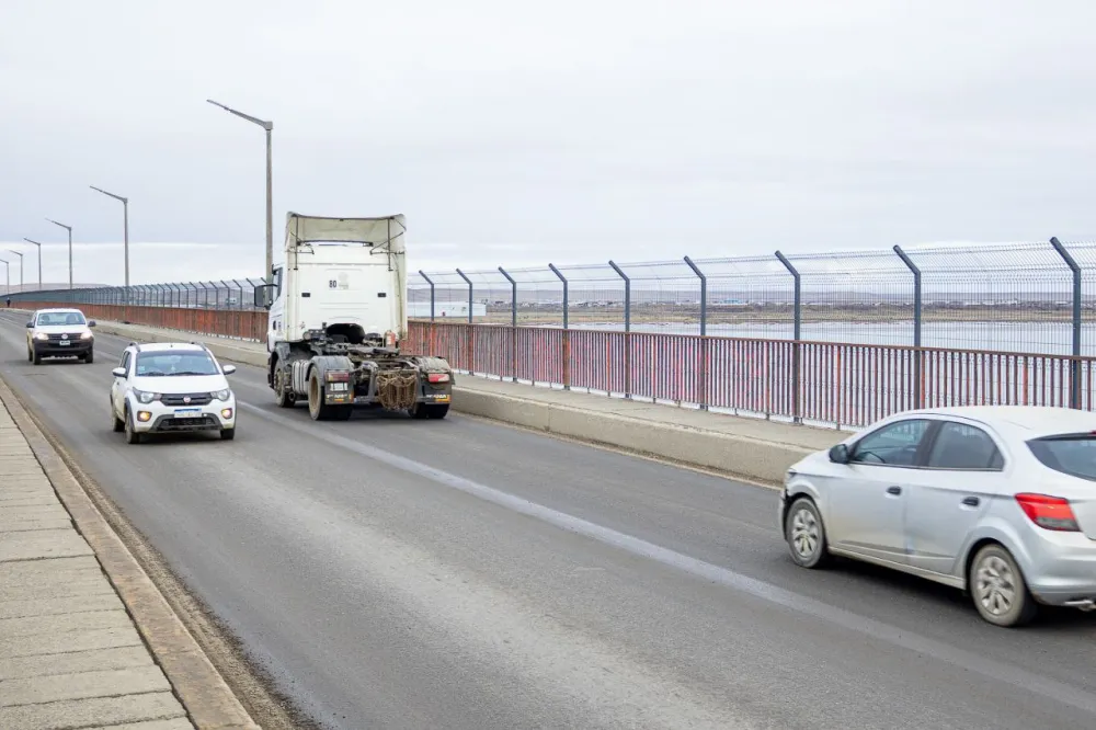 60% de avance en la 2ª etapa de la obra de readecuación del Puente Mosconi de Río Grande