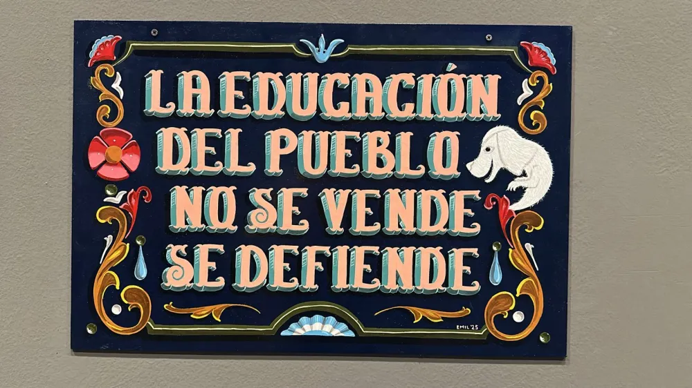 En el ex CCK bajaron obras de una Exposición de Fileteadores por "contenido político que hiere la susceptibilidad del Gobierno Nacional"