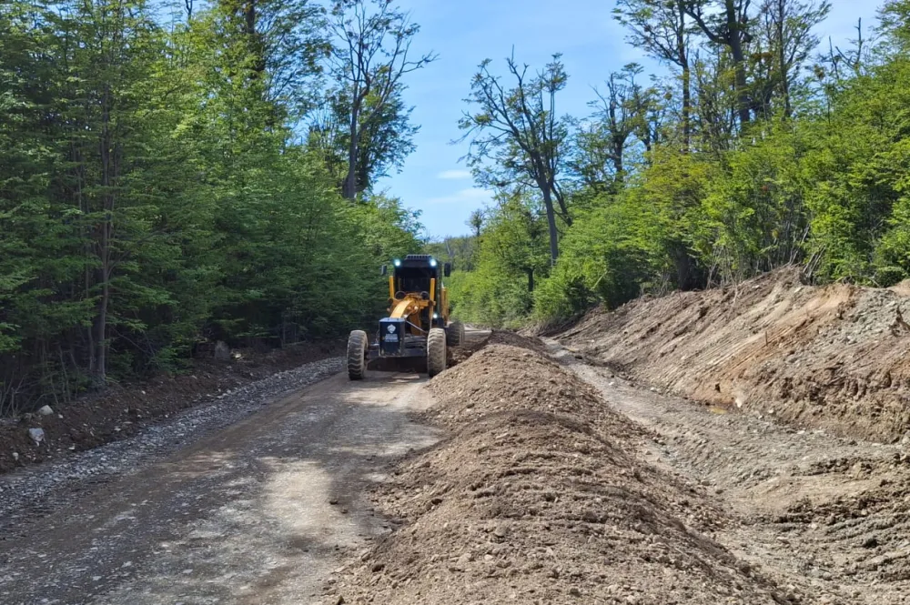 La DPV realiza un mantenimiento intensivo de la Ruta Provincial N° 119 Reserva Forestal Bombilla