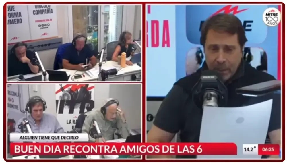 Eduardo Feinmann volvió a caer en una fake news: "Ultimátum de Argentina al Reino Unido"