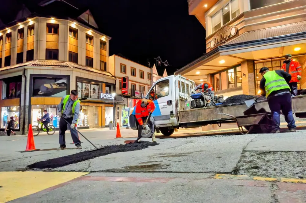 El Municipio de Ushuaia intensifica el programa de recuperación vial y la puesta en valor del espacio público