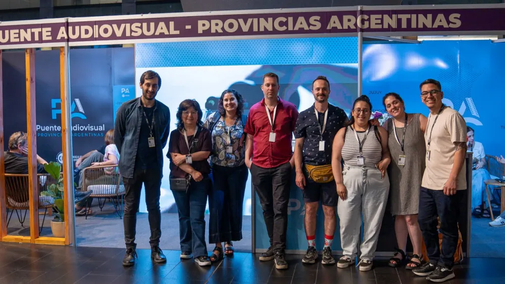 Tierra del Fuego participó del stand federal "Puente Audiovisual - Provincias Argentinas" en Ventana Sur 2025